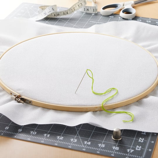 Loops & Threads™ Aida Cloth Cross Stitch Fabric, 29.5" x 36"
